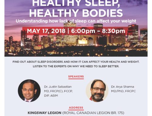 Healthy Sleep, Healthy Bodies: Edmonton, May 17, 2018