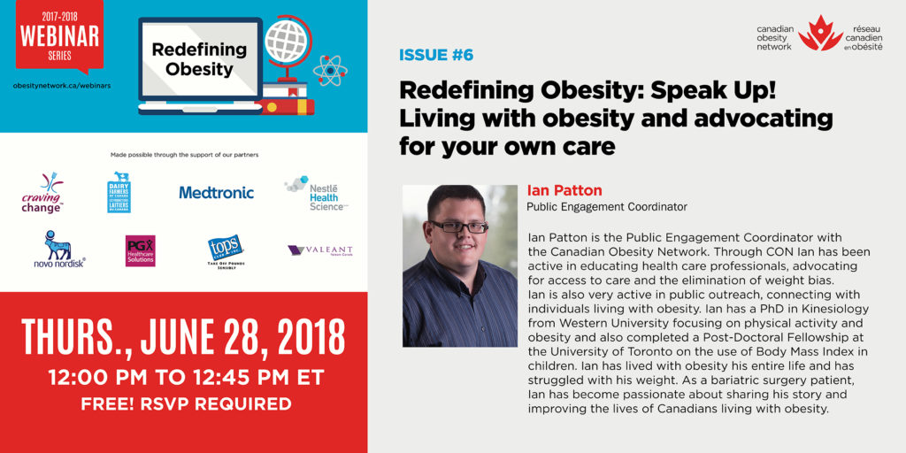 Webinar: Redefining Obesity: Speak Up! Living With Obesity And ...