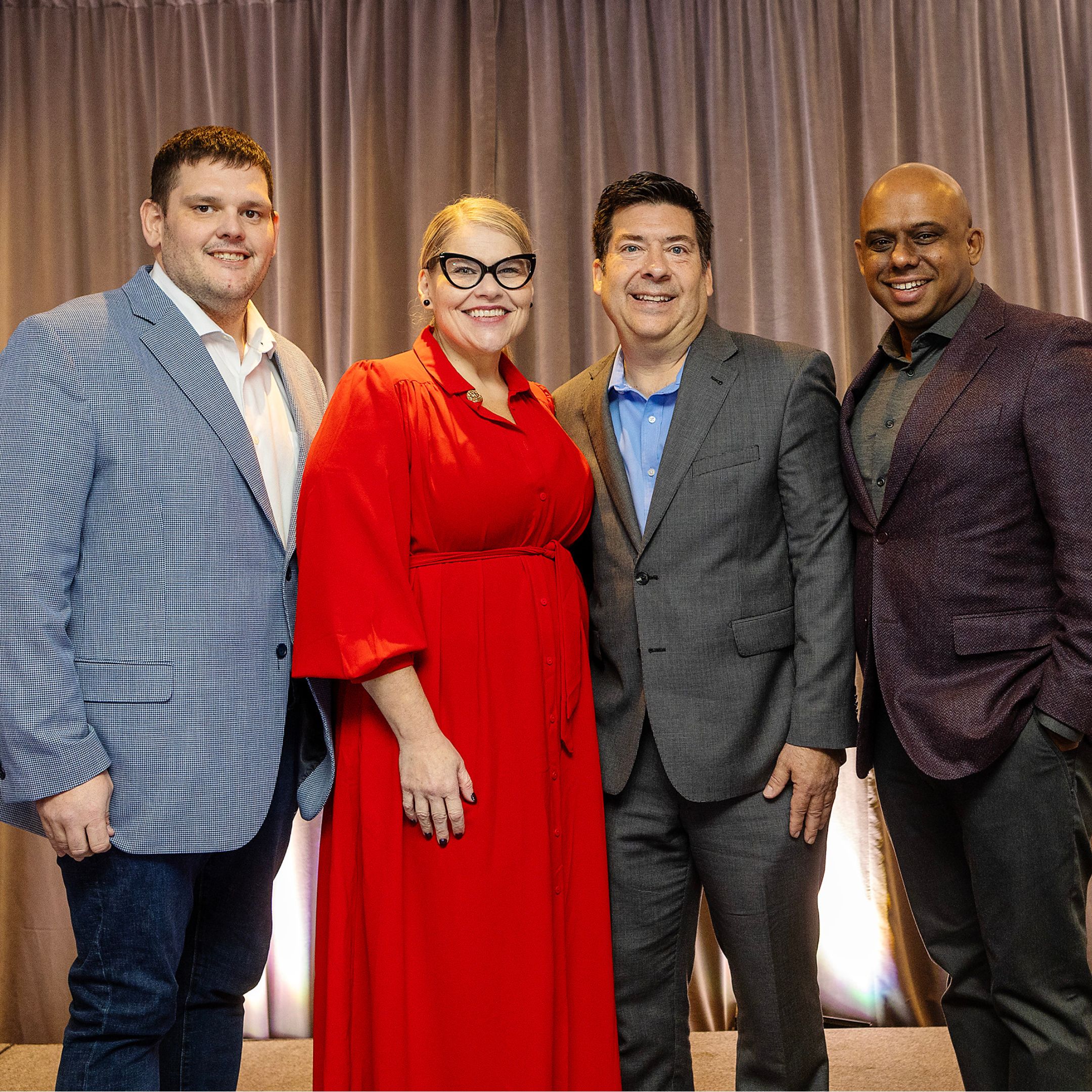 Ian Patton, Lisa Schaffer, and Dr. Sanjeev Sockalingham of Obesity Canada