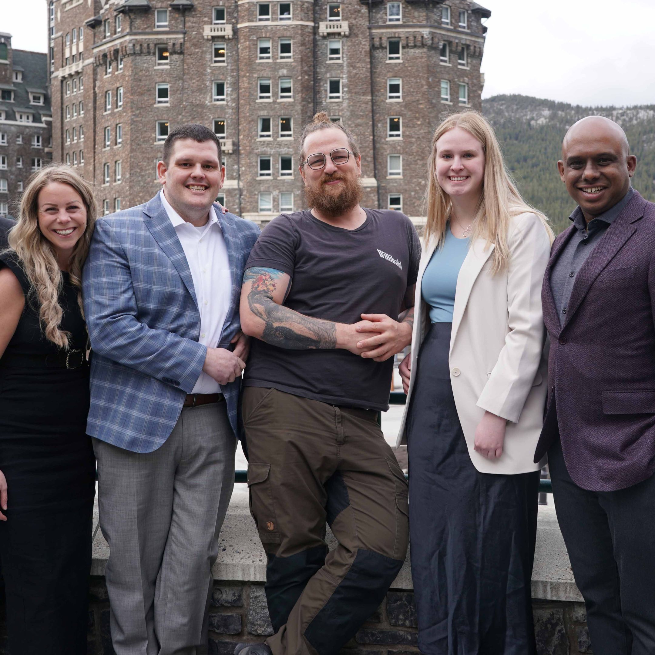 Nicole Pearce, Ian Patton, Jacobn Shelley, and Dr. Sanjeev Sockalingam of Obesity Canada